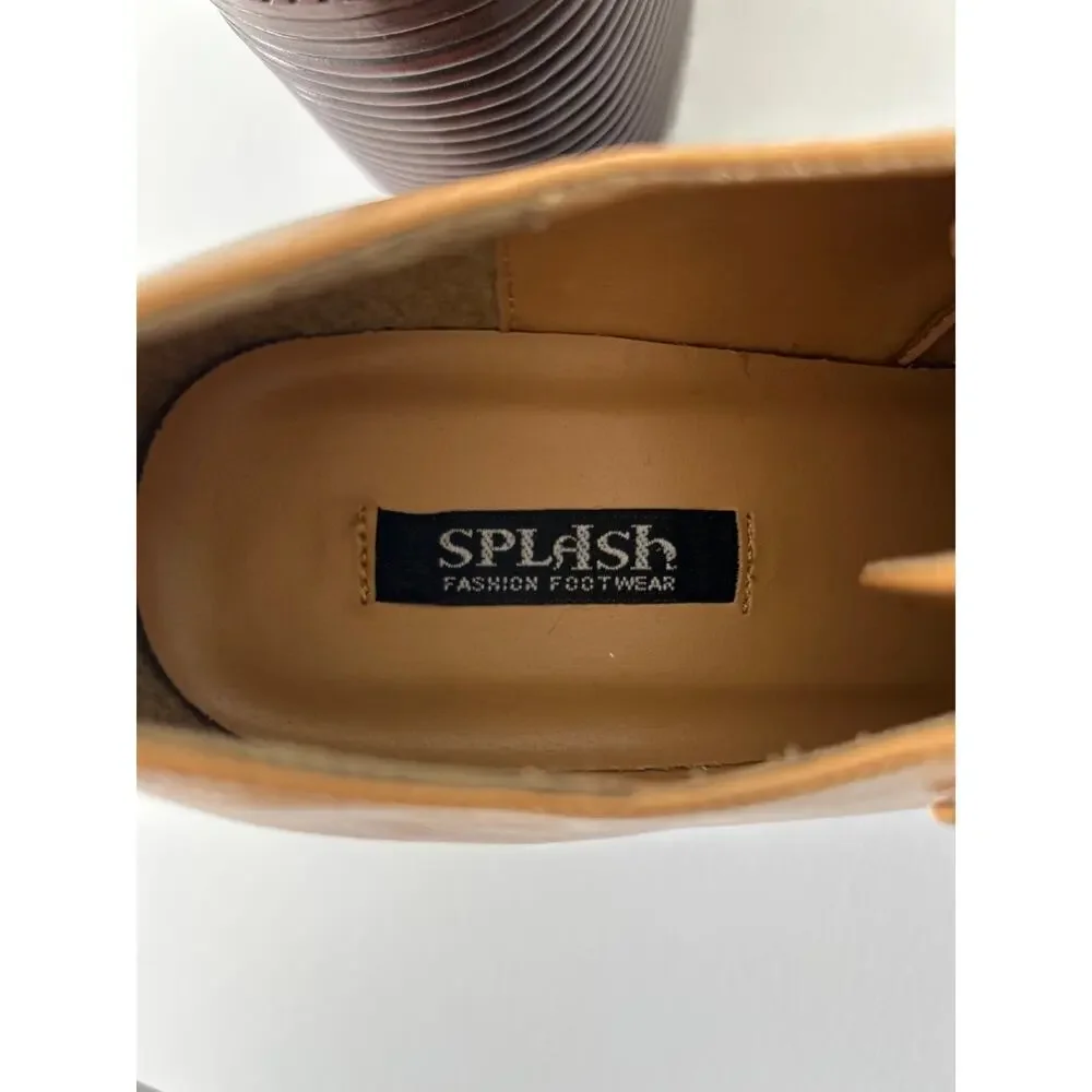 Splash Camel Y2K 90s Chunky Platform Loafers Size 8